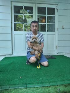我が家の愛犬レオンくん