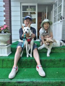 我が家の愛犬ナナちゃんとクーくん