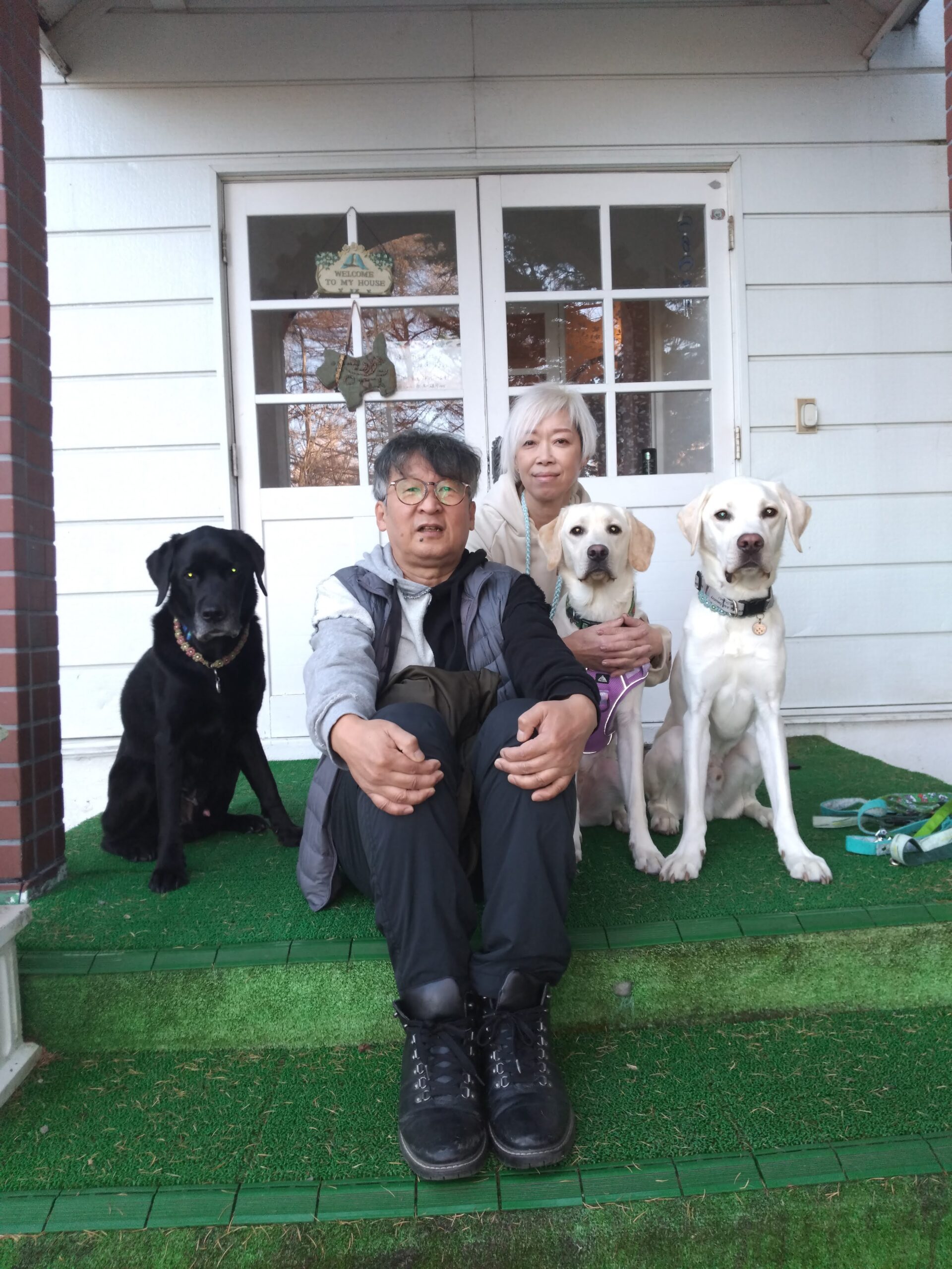 我が家の愛犬コーク・グラブ・フリップくん