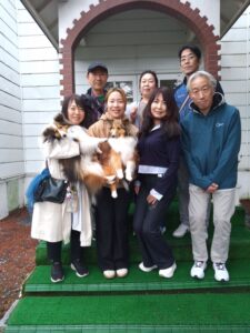 我が家の愛犬つくくんとのあちゃん