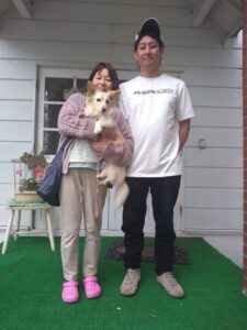 我が家の愛犬、ももちゃん