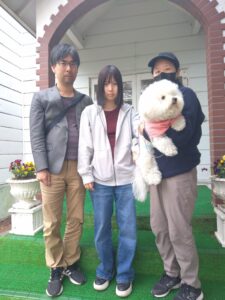 我が家の愛犬白玉くん